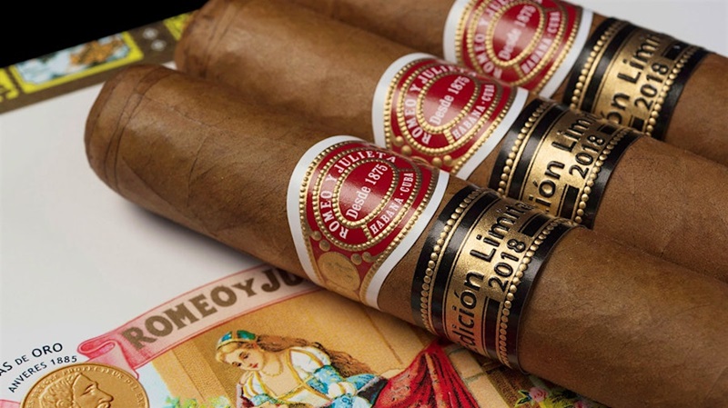 Exclusive releases of Romeo y Julieta Cigars: collector's series